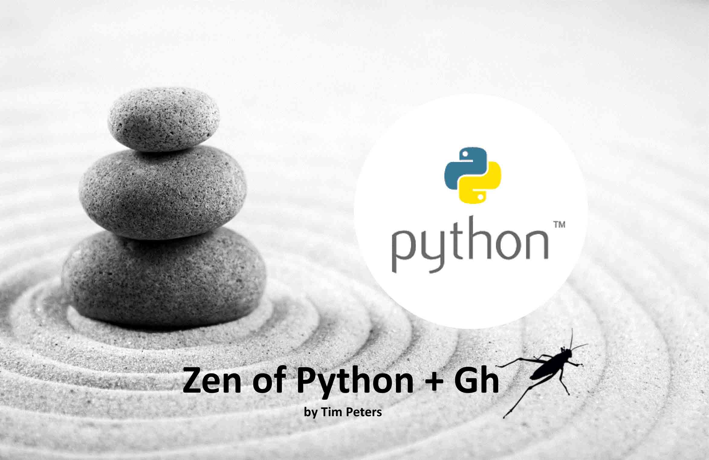 Zen of Python + Gh